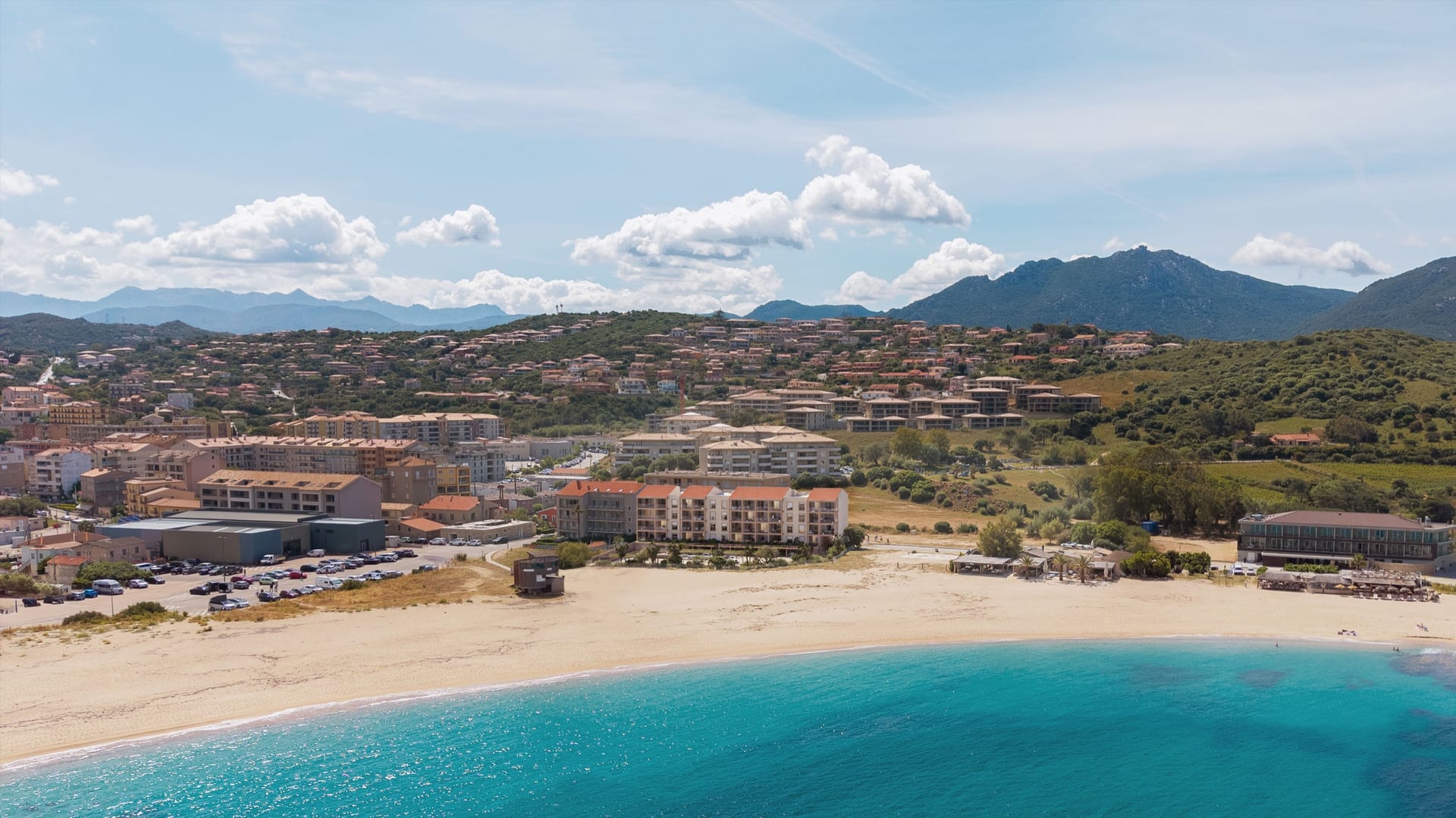 Appartement neuf Alta Mare à Propriano, plage du Lido
